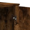 vidaXL Sideboard Smoked Oak 78x35.5x74.5 cm Engineered Wood