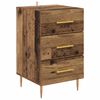 vidaXL Bedside Cabinet Old Wood 40 x 40 x 66 cm Engineered Wood