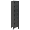 vidaXL Locker Cabinet Anthracite 38x40x180 cm Steel