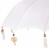 vidaXL Balinese Parasol with Base 260 210-220 cm