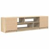 vidaXL TV Cabinet Sonoma Oak 188.5x41x50 cm Engineered Wood