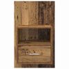 vidaXL Bedside Cabinet 2 pcs Old Wood 50 x 32.5 x 80cm Engineered Wood