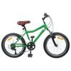 vidaXL Kids Bike 24'' 6-Speed for 8-12 Years Old Green