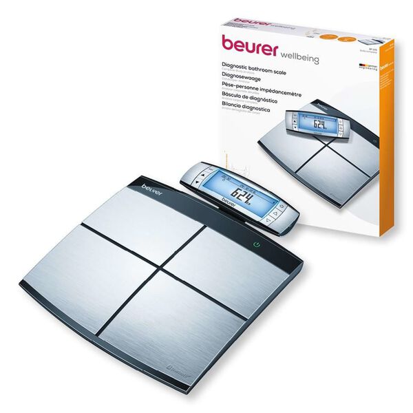 Beurer Diagnostic Bathroom Scale BF 105 Black and Silver
