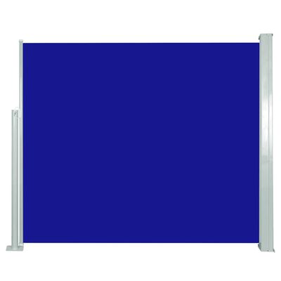 vidaXL Retractable Side Awning 120 x 300 cm Blue