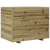 vidaXL Garden Planter 90x60x72 cm Impregnated Wood Pine