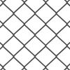 vidaXL Chain Link Fence Grey 10 x 1.6 m Steel