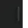 vidaXL Highboard Black 34.5x34x180 cm Engineered Wood