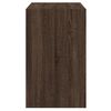 vidaXL Shoe Cabinet Brown Oak 80x42x69 cm Engineered Wood