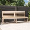 vidaXL Garden Bench 201.5 cm Solid Wood Pine