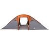 vidaXL Tunnel tent Grey and Orange 510 x 240 x 156 cm Taffeta