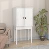 vidaXL Highboard White 60x40x120 cm Solid Wood Pine