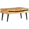 vidaXL Coffee Table 88x50x42 cm Solid Acacia Wood