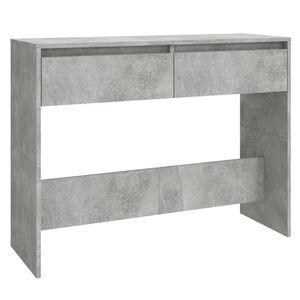vidaXL Console Table Concrete Grey 100x35x76.5 cm Engineered Wood