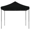 vidaXL Foldable Party Tent Pop-Up Black 292x292x315 cm