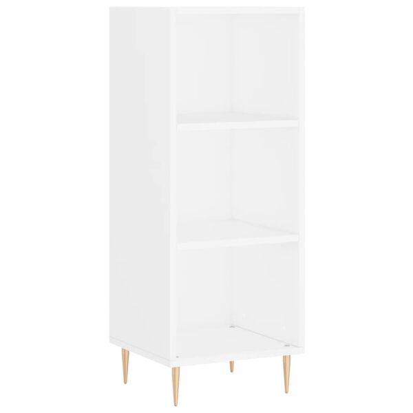 vidaXL Sideboard White 34.5x32.5x90 cm Engineered Wood