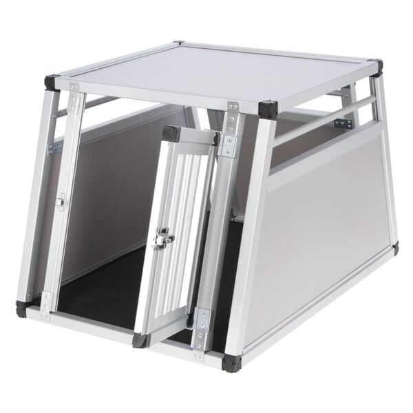 Kerbl Dog Transport Box Barry 77x55x50 cm Aluminium