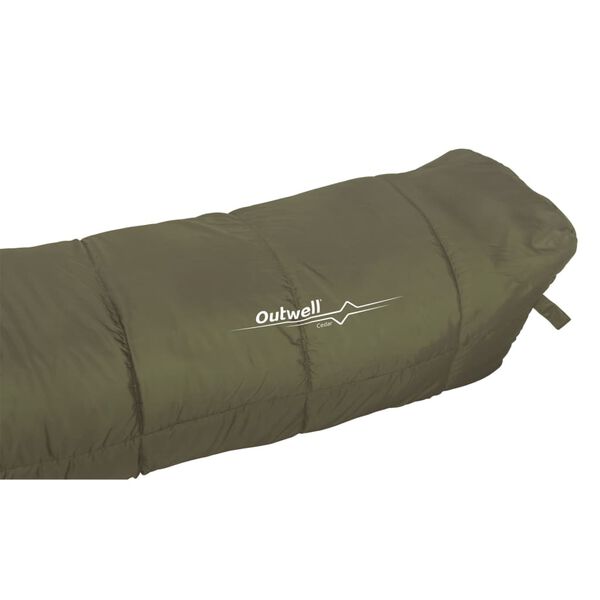 Outwell Sleeping Bag Cedar 220x80 cm Green