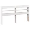 vidaXL Bed Frame without Mattress White 90x200 cm Solid Wood Pine