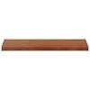 vidaXL Window Sill Brown Wood 60 x 45 x 4.5 cm PVC