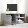 vidaXL TV Cabinet Grey Sonoma 80x35x36.5 cm Engineered Wood