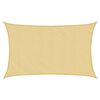 vidaXL Sun Shade Sail Sand 8x5 m 100% Polyester Oxford
