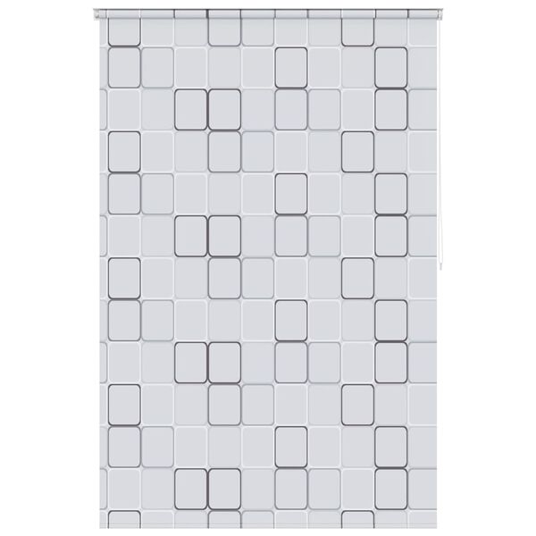 vidaXL Shower Roller Blind 140x240 cm Square