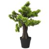 vidaXL Artificial Pinus Bonsai with Pot 60 cm Green
