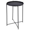 ProGarden Side Table Round 35x47 cm Black
