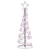 vidaXL LED Christmas Tree with Baubles 100 LEDs Warm White 150 cm