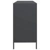 vidaXL Sideboard Anthracite 135x39x73.5 cm Cold-rolled Steel