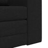vidaXL Folding Sofa Bed Black 98 x 71 x 83 cm Fabric
