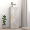 vidaXL Wall Cabinet Concrete Grey 34.5x34x90 cm Engineered Wood