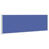 vidaXL Patio Retractable Side Awning 200x600 cm Blue