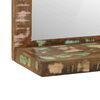 vidaXL Bathroom Mirror Brown 50 x 22 x 70 cm Solid Reclaim Wood