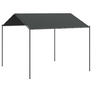 vidaXL Canopy Tent Anthracite 3x3 m Steel and Fabric