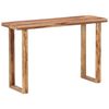vidaXL Console Table 118x40x76 cm Solid Acacia Wood