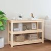 vidaXL Console Table 110x40x74 cm Solid Wood Pine