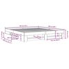 vidaXL Bed Frame without Mattress Smoked Oak 180x200 cm Super King Engineered Wood