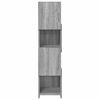 vidaXL Corner Cabinet White 25.5 x 25 x 102 cm Engineered Wood