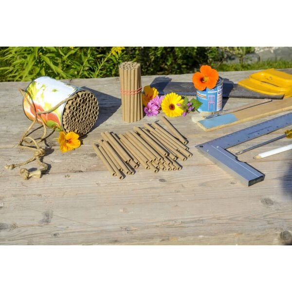 dobar 450-Piece Paper Tube Set and Seed Mixture