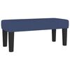 vidaXL Bench Blue 70 x 30 x 30 cm Fabric