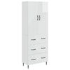 vidaXL Cabinet Set 2 pcs 66 x 34.5 x 90 cm Engineered Wood