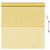 vidaXL Roller Blind with Curtains Manual Yellow 140 x 160 cm Bamboo