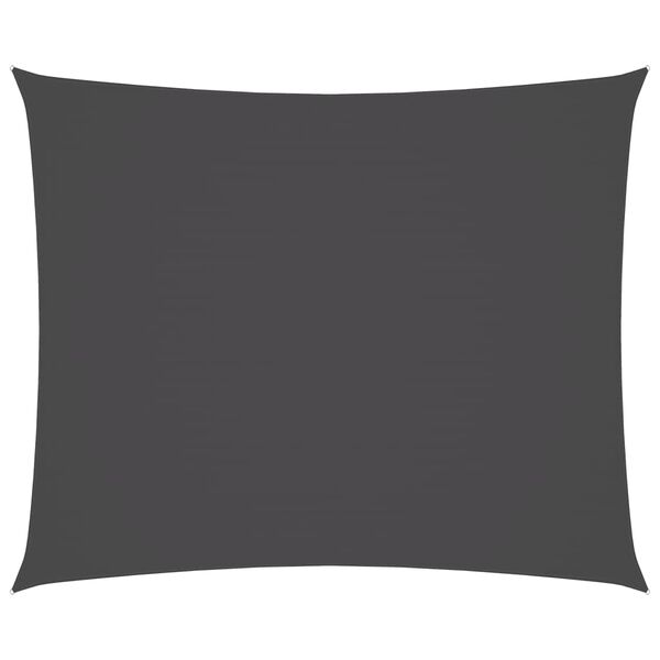vidaXL Sunshade Sail Oxford Fabric Rectangular 2x3 m Anthracite
