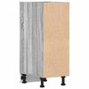 vidaXL Bottom Cabinet Riga Grey Sonoma 30x44.5x81.5 cm Engineered Wood