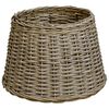 vidaXL Lamp Shade Wicker 40x26 cm Brown
