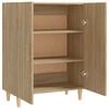vidaXL Sideboard Sonoma Oak 70x34x90 cm Engineered Wood
