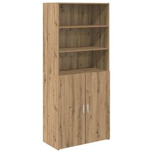 vidaXL Highboard Artisan Oak 80 x 42.5 x 185 cm Engineered Wood
