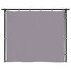 vidaXL Gazebo with Curtains 3x3 m Anthracite Steel